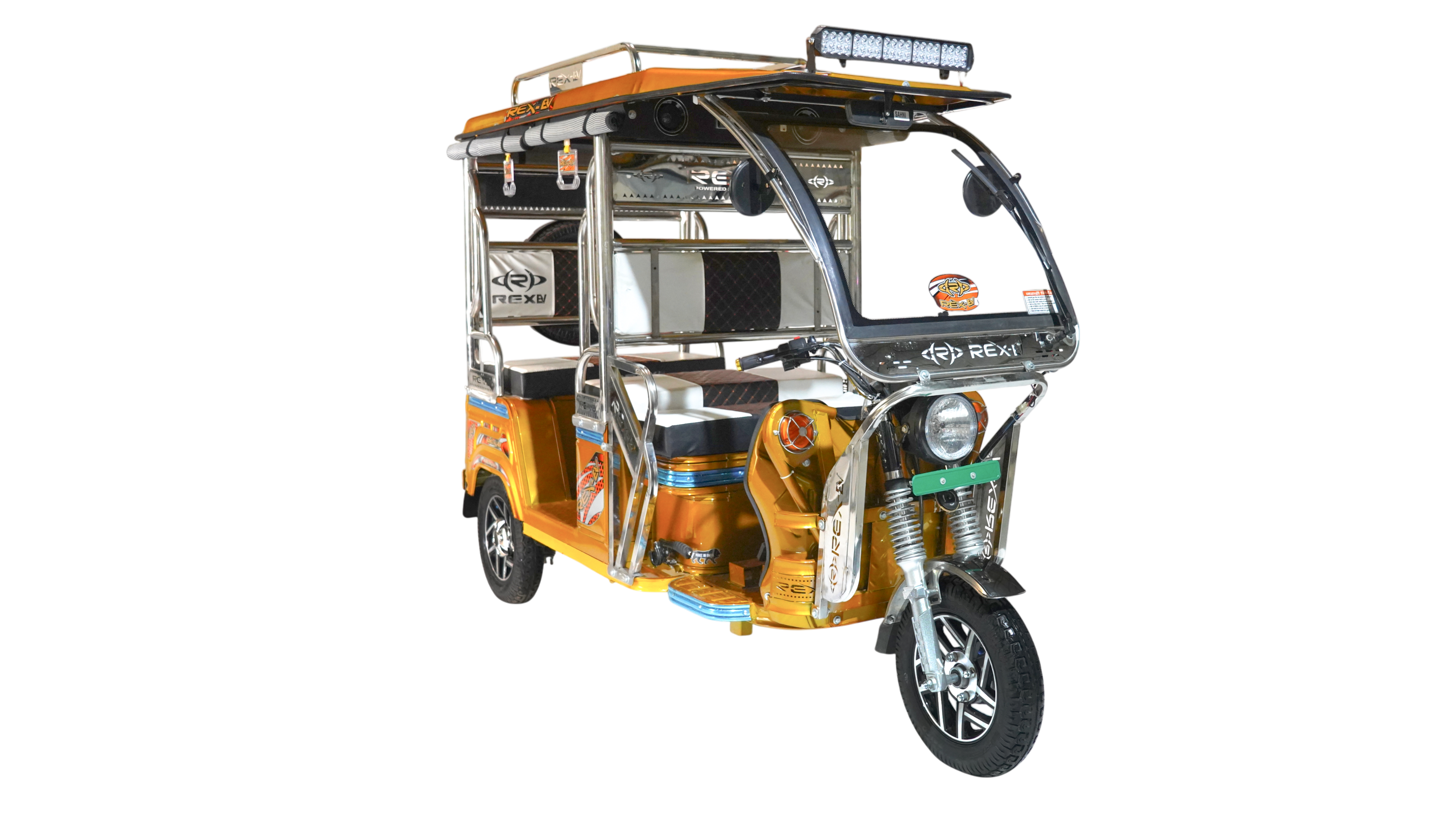 Rex EV RedE-Rickshaw